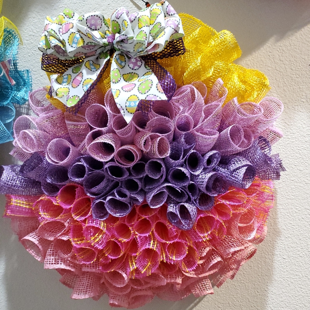 Easter Egg Wreath